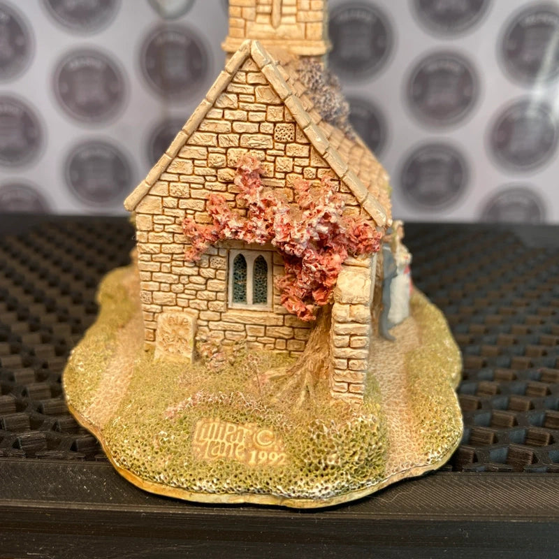Vintage Lilliput Lane Wedding Bells Cottage Ornament Decor Quirky Wedding Gift