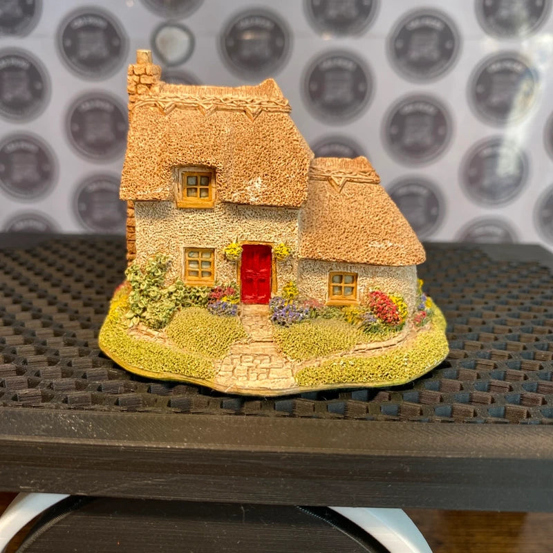 Vintage 90’s Lilliput Lane Pussy Willow Cottage Ornament Statue Home Decor Gift