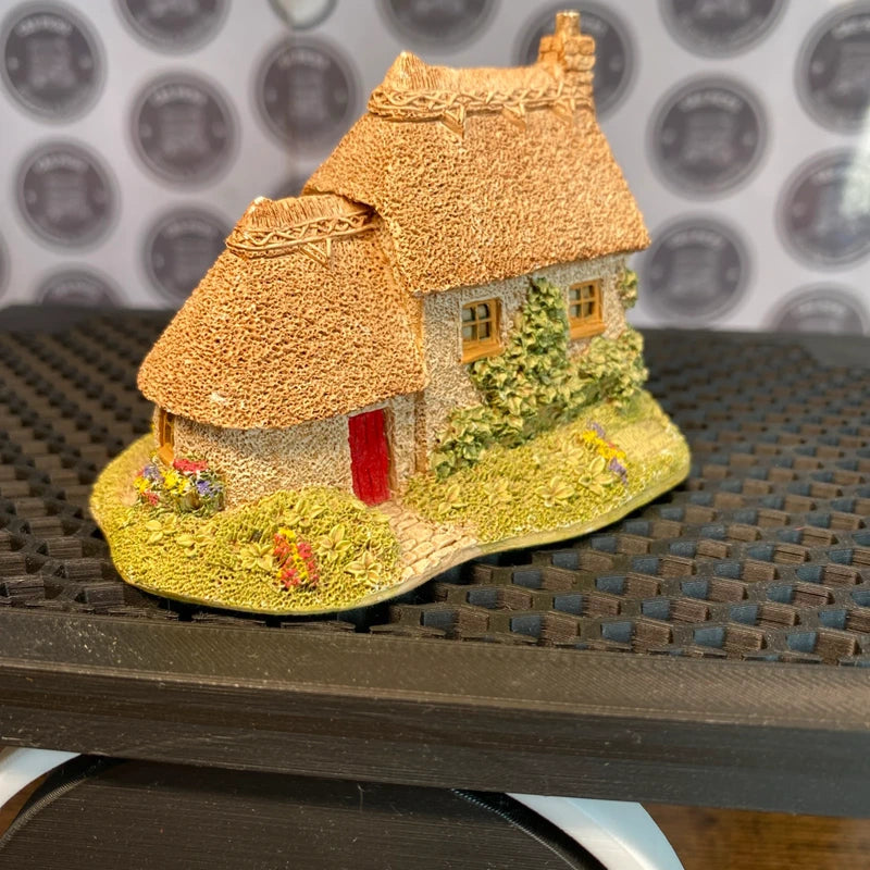 Vintage 90’s Lilliput Lane Pussy Willow Cottage Ornament Statue Home Decor Gift