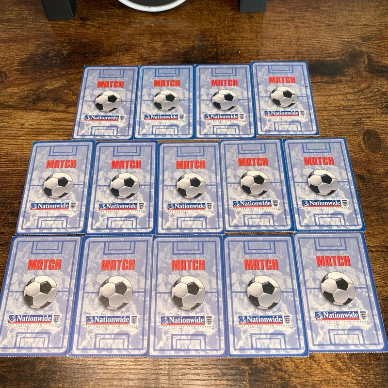 Vintage 2006 FIFA World Cup Match Nationwide Football Trading Card Bundle Lot