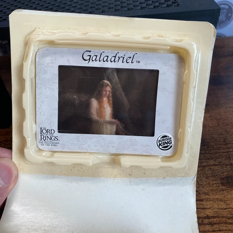 Lord of the Rings Galadriel Burger King Boxed Figurine & Limited Card Rare