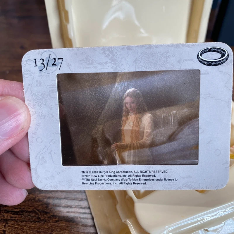 Lord of the Rings Galadriel Burger King Boxed Figurine & Limited Card Rare