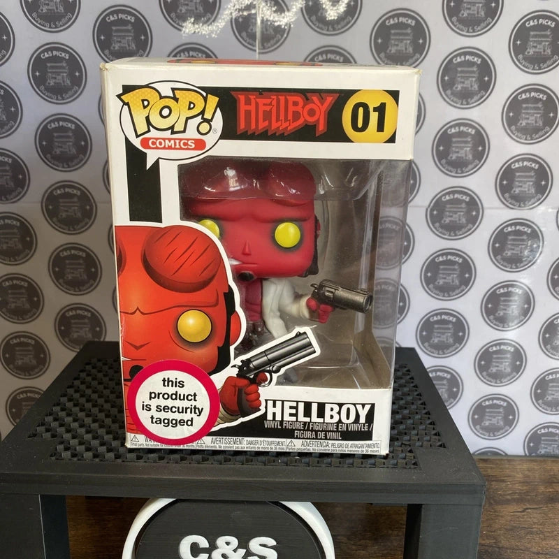 Funko POP! Dark Horse Comics Hellboy #01 Limited Edition Chase Collectible Rare