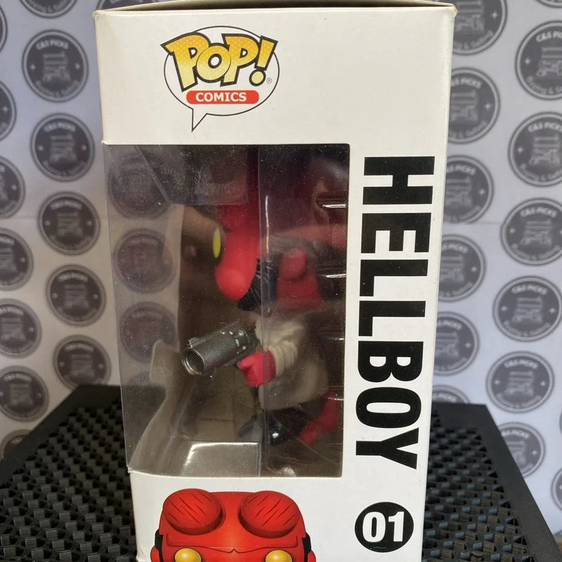 Funko POP! Dark Horse Comics Hellboy #01 Limited Edition Chase Collectible Rare
