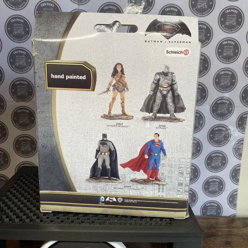 Wonder Woman Schleich Figure Batman v Superman DC Comics Hand Painted Boxed