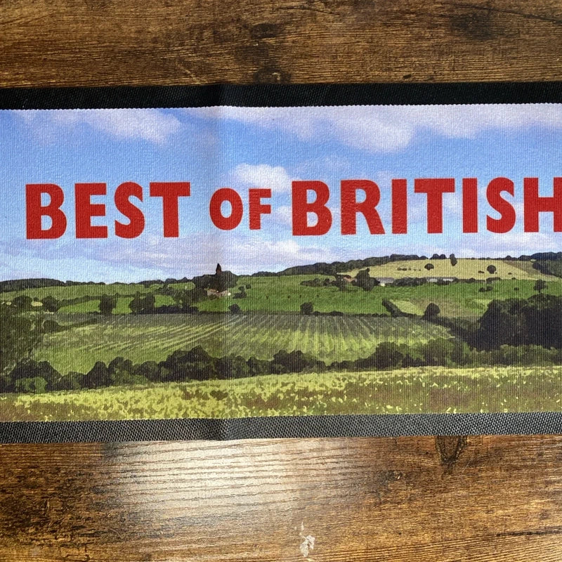 Lancaster Bomber Thwaites Best of British Rubber Beer Runner Bar Pub Mat Mancave
