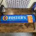 Fosters Lager Good Call Bar Runner Beer Drip Mat Large ManCave Home Bar Pub 80cm