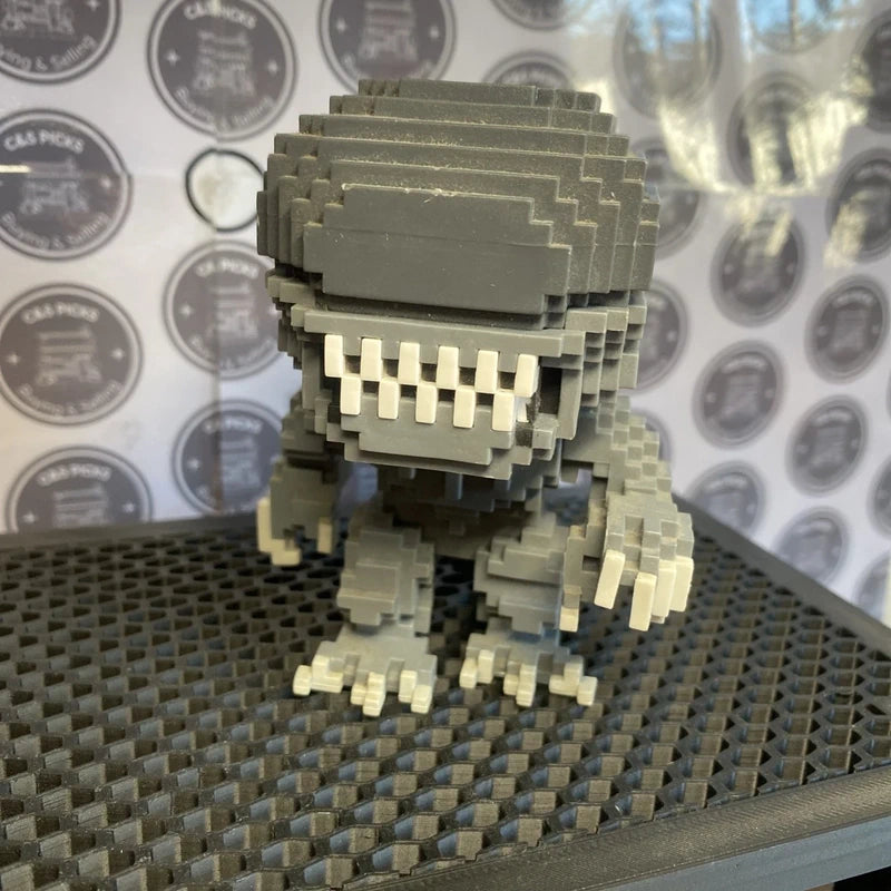 Funko Pop! 8-Bit Alien Xenomorph Vinyl Figure #24 Video Game Style loose