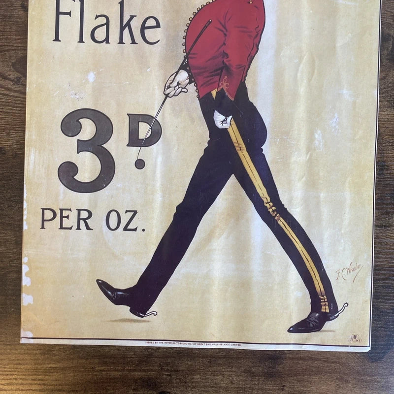 Vintage Redbreast Flake Tabasco Advertising Poster Print Advert Mancave Bar Art
