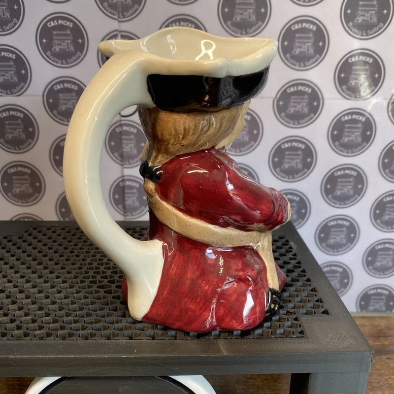 Vintage Roy Kirkman Mug Cup Toby Style Solider Design England Collectible Decor