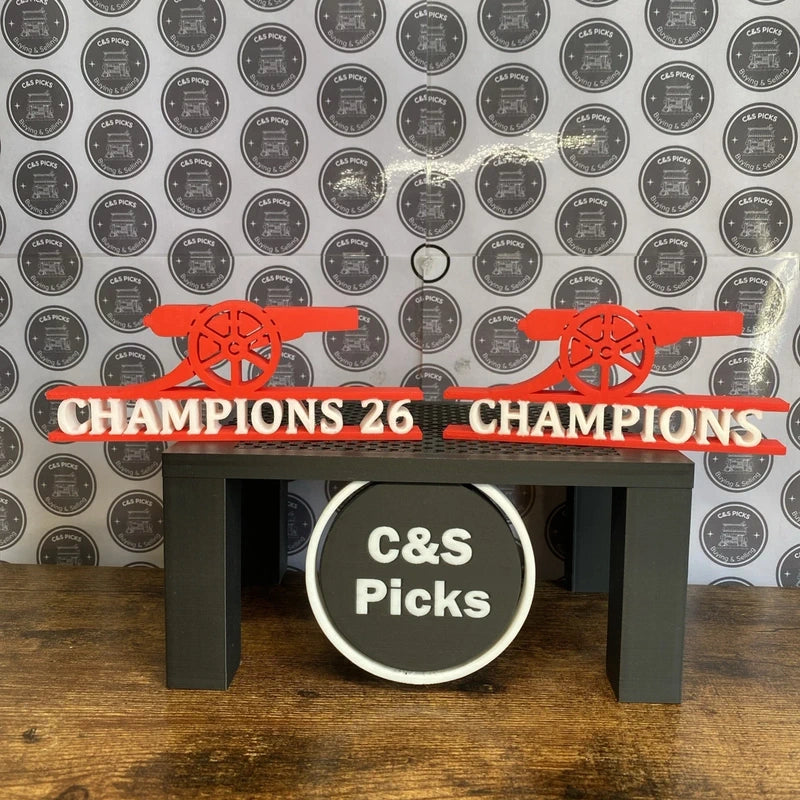 Arsenal Premier League Champions 2026 Winners Collectors Ornament Statue Gunners