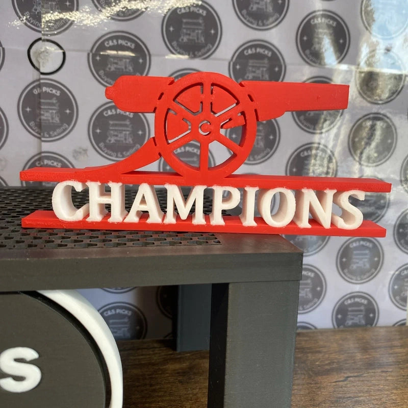 Arsenal Premier League Champions 2026 Winners Collectors Ornament Statue Gunners