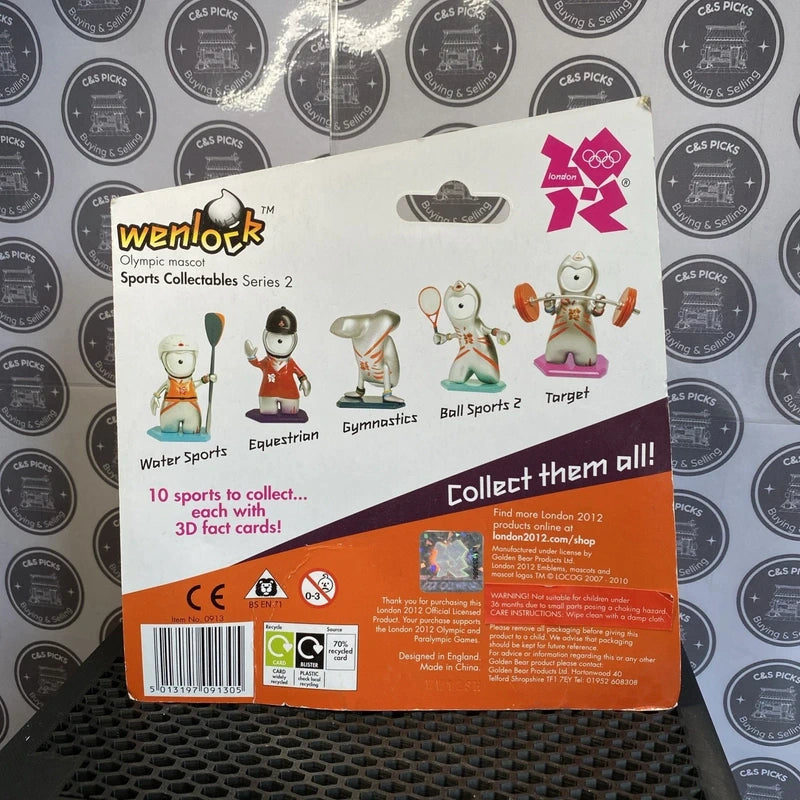 London Olympics 2012 Wenlock Sports Collectables Series 2 Ball Sports New