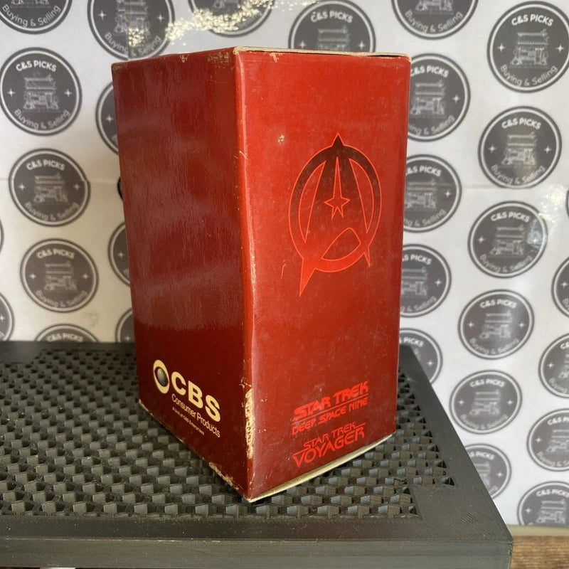 Vintage Star Trek Jean-Luc Picard CBS Collectors Diecast Model Figure Boxed