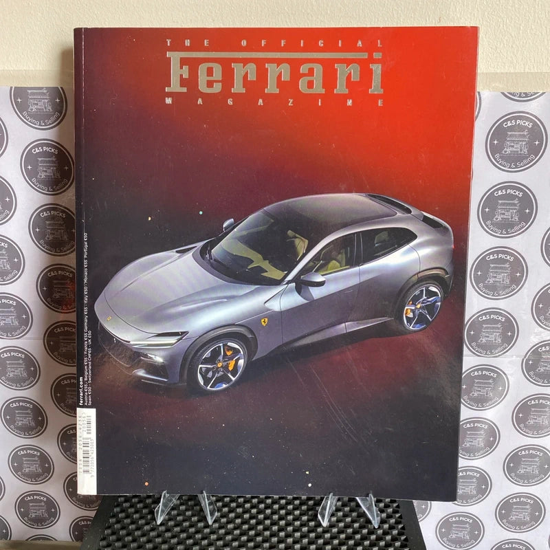 The Official Ferrari Magazine Issue #56 English Automotive Magazine Mancave Bar