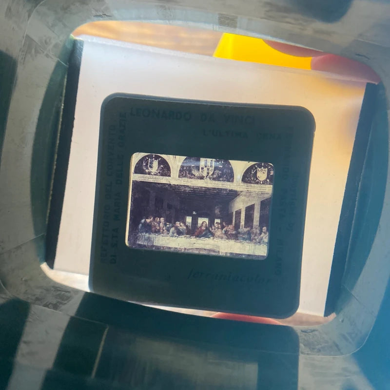 Vintage Paterson Pocket Viewer + Slides Boxed Collectible Home Decor Prop Film