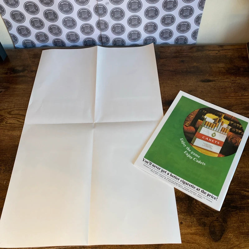 Vintage 1966 Football World Cup Replica Programme + Poster England W Germany