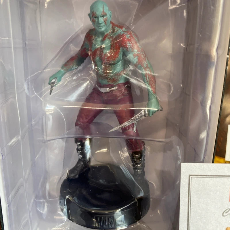 Marvel Eaglemoss Guardians of The Galaxy Collectible Figure Drax W Magazine New