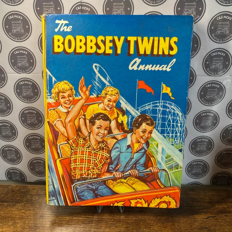 Bobbsey Twins Annual 1958 Vintage Children Hardcover Book Home Decor Retro Prop