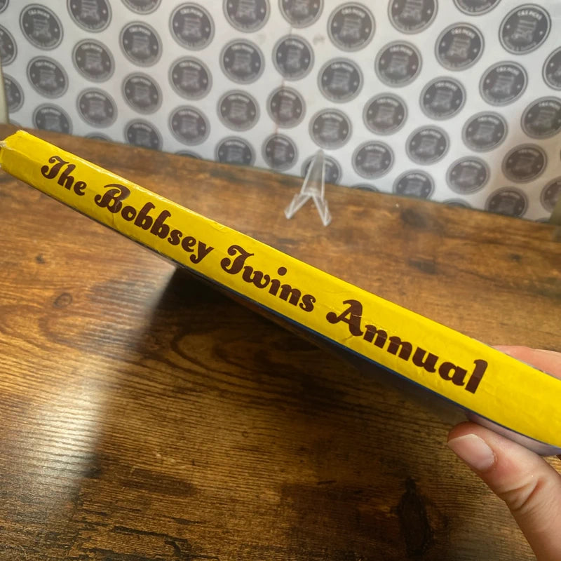Bobbsey Twins Annual 1958 Vintage Children Hardcover Book Home Decor Retro Prop