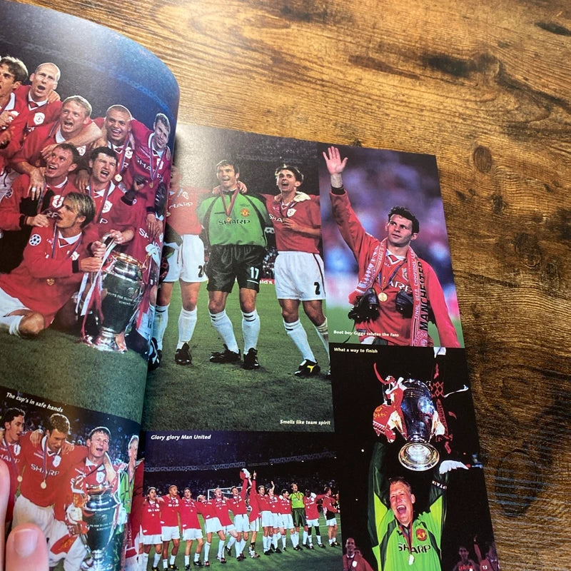 Manchester United Pride of All Europe 1999 Champions League Collectors Item Rare