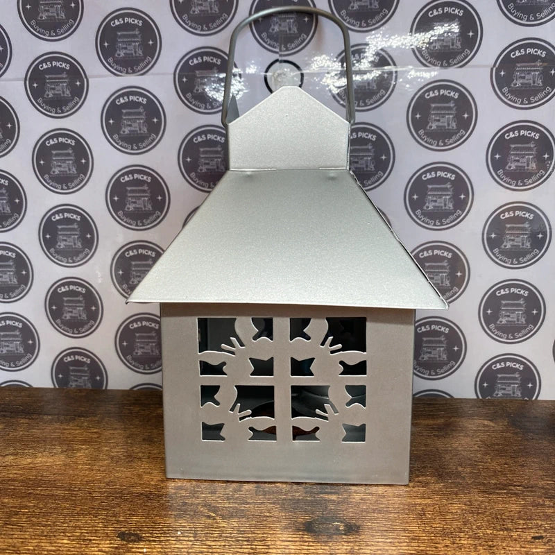 Silver Butterfly Hanging Standing Candle Lantern Garden Wedding Table Decor New