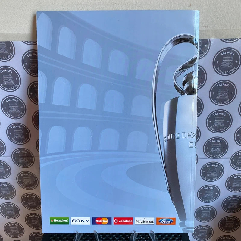 Champions League Final 2009 FC Barcelona v Manchester United Match Programme