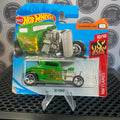 Hot Wheels 2018 HW Flames ‘32 Ford in Green 10/10 Boxed Collectors Toy Mancave