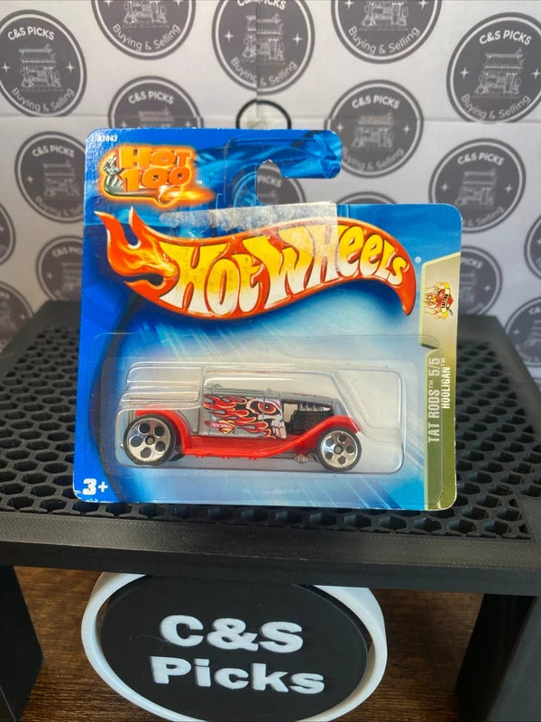 Hot Wheels Hot 100 Tat Rods 5/5 Hooligan New Sealed Diecast Car Collectors Toy