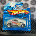 Hot Wheels ‘34 Ford 3-Window Diecast Car 190/223 Collectors New Sealed Mancave