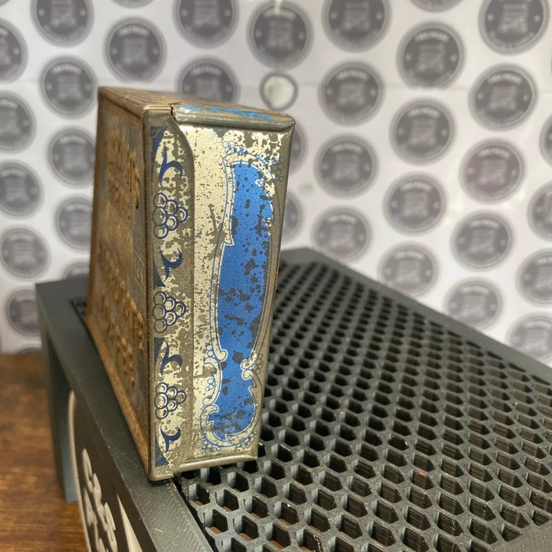 Vintage Collectable Embossed Farrah's Original Harrogate Toffee Tin Decor Prop