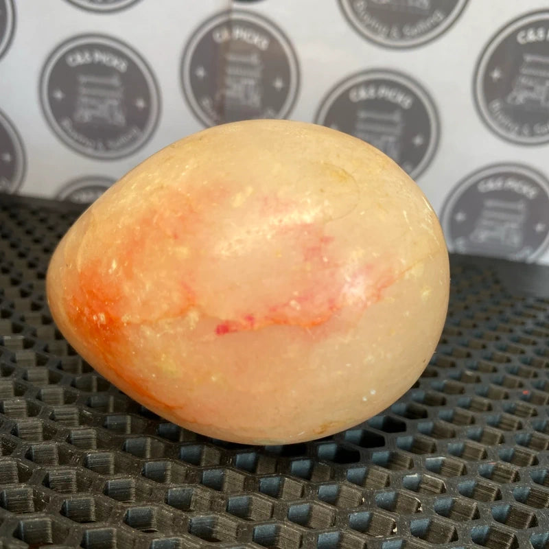 Onyx Stone Eggs Vintage Marble Coloured Paperweight Home Decor Dragon Egg Prop