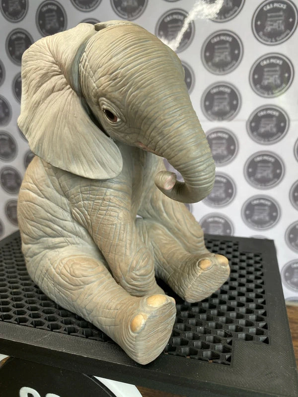 Vintage Brooks & Bentley Elephant statue figurine ornament animal decor gift