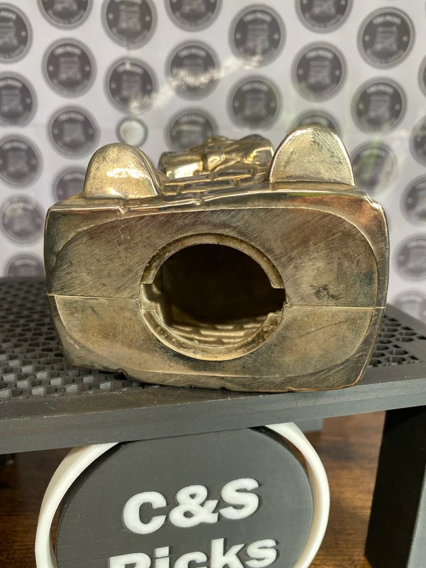 Humpty Dumpty Money Box Piggy Bank Silver Plated Child Baby Gift Nursery Metal