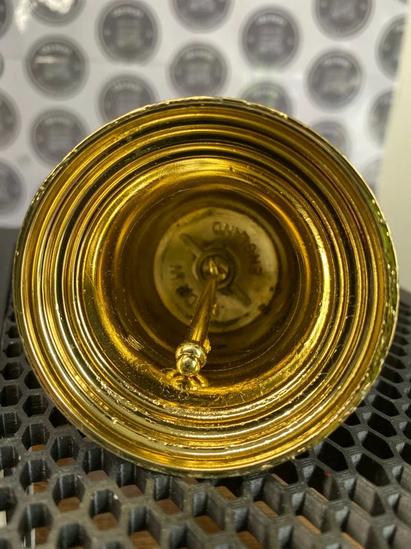 Small vintage brass bell - working home decor Mancave gift idea teachers bell