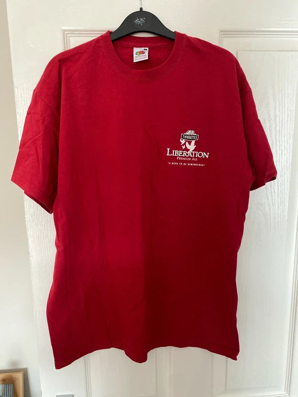 Thwaites liberation ale promo t-shirt men’s large