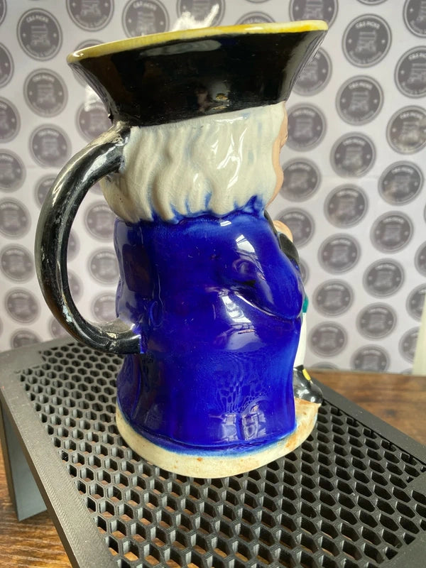 Vintage Burlington Tony character jug cup mug Mancave home bar decor