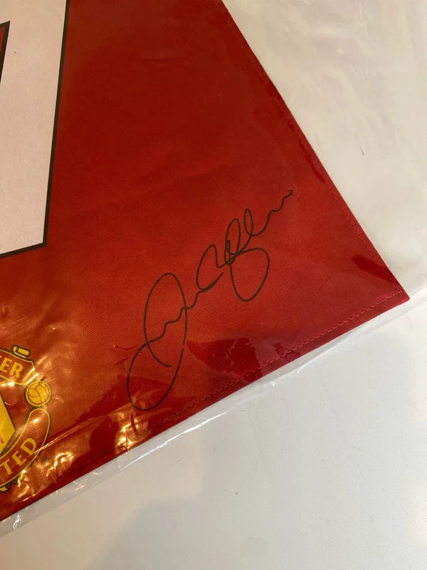 David Beckham Manchester United Pennant wall hanging Man U bar Mancave