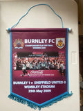 Burnley FC Football pennant championship playoff final winners 2009