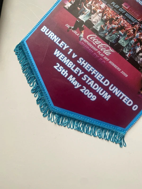 Burnley FC Football pennant championship playoff final winners 2009