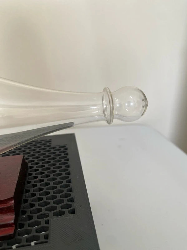 Vintage Spanish Galleon Glass Ship In A Bottle home desk Mancave home bar decor