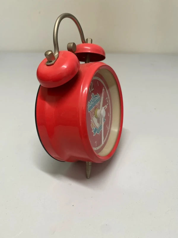 Vintage style Liverpool FC alarm clock twin bell working LFC merch decor working
