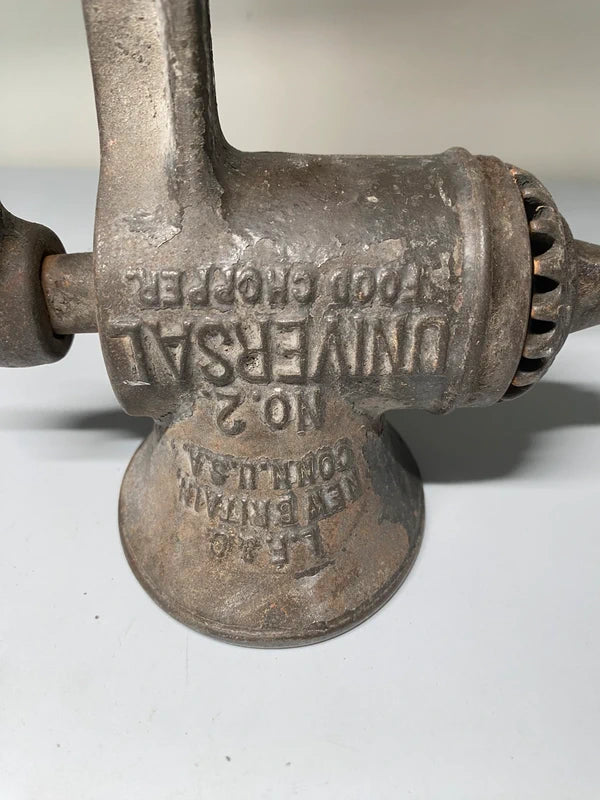 Vintage Cast Iron Meat Mincer/Grinder antique home decor prop country house
