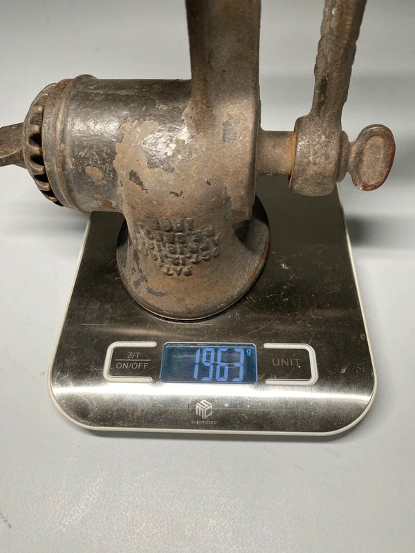 Vintage Cast Iron Meat Mincer/Grinder antique home decor prop country house