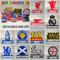 CHRISTMAS SPECIAL! CUSTOM 3D PRINT ANY NAME ANY LOGO SPORTS MOVIES SHOWS GAMES