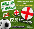 England Flag Statue Desktop Decor Patriot FIFA World Cup Souvenir Office Car UK
